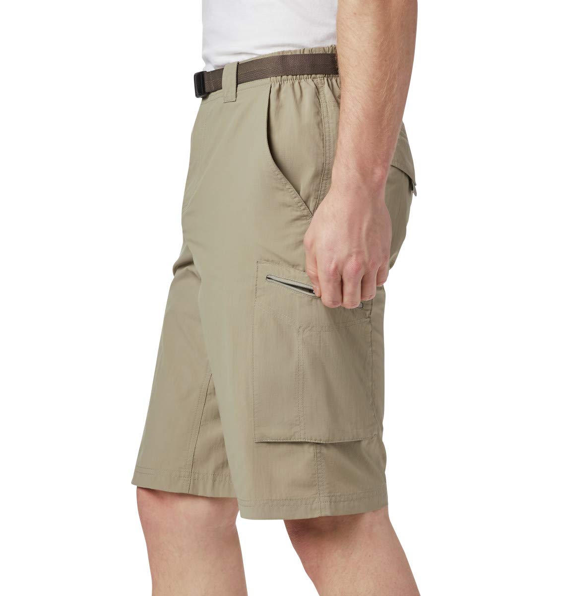 Columbia Men's Silver Ridge Cargo Short, Tusk, 50 x 10 Big