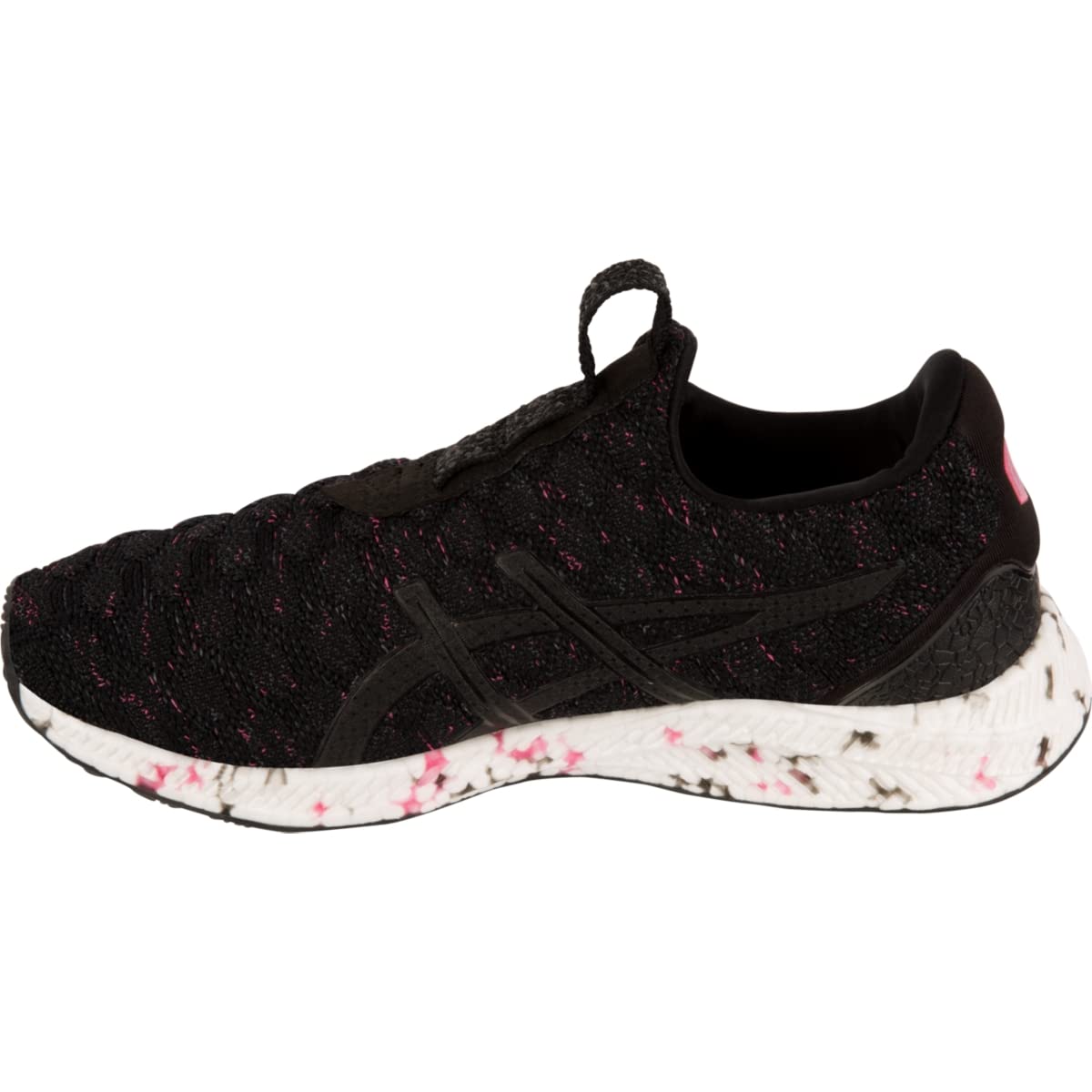 ASICS Women's HyperGEL-KENZEN Running Shoes, 8.5, BLACK/HOT PINK/CARBON