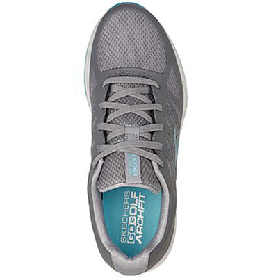 Skechers Women's Bold Waterproof Spikeless Golf Shoe 8 AU Grey Aqua