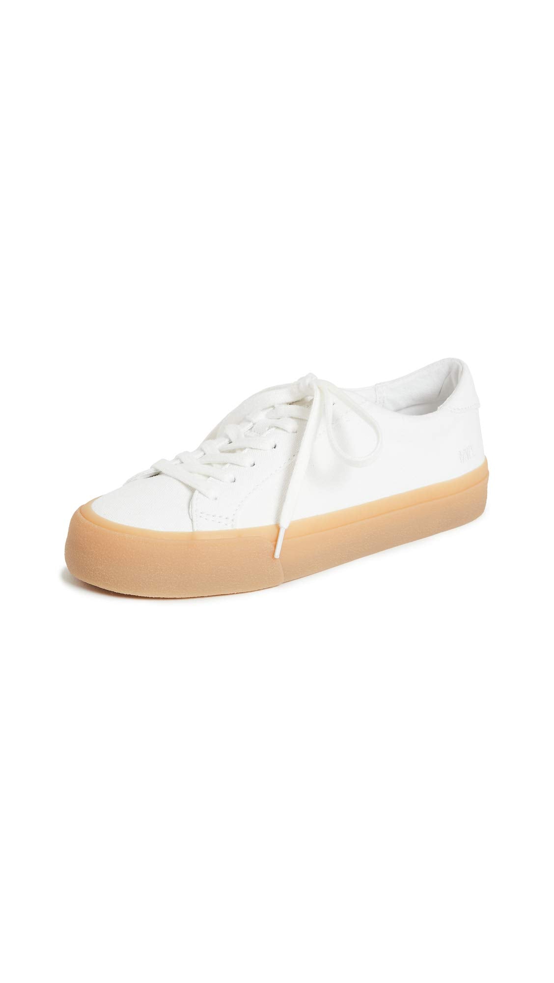 Madewell Sidewalk Low Top Sneakers Pale Parchment Canvas 9 M