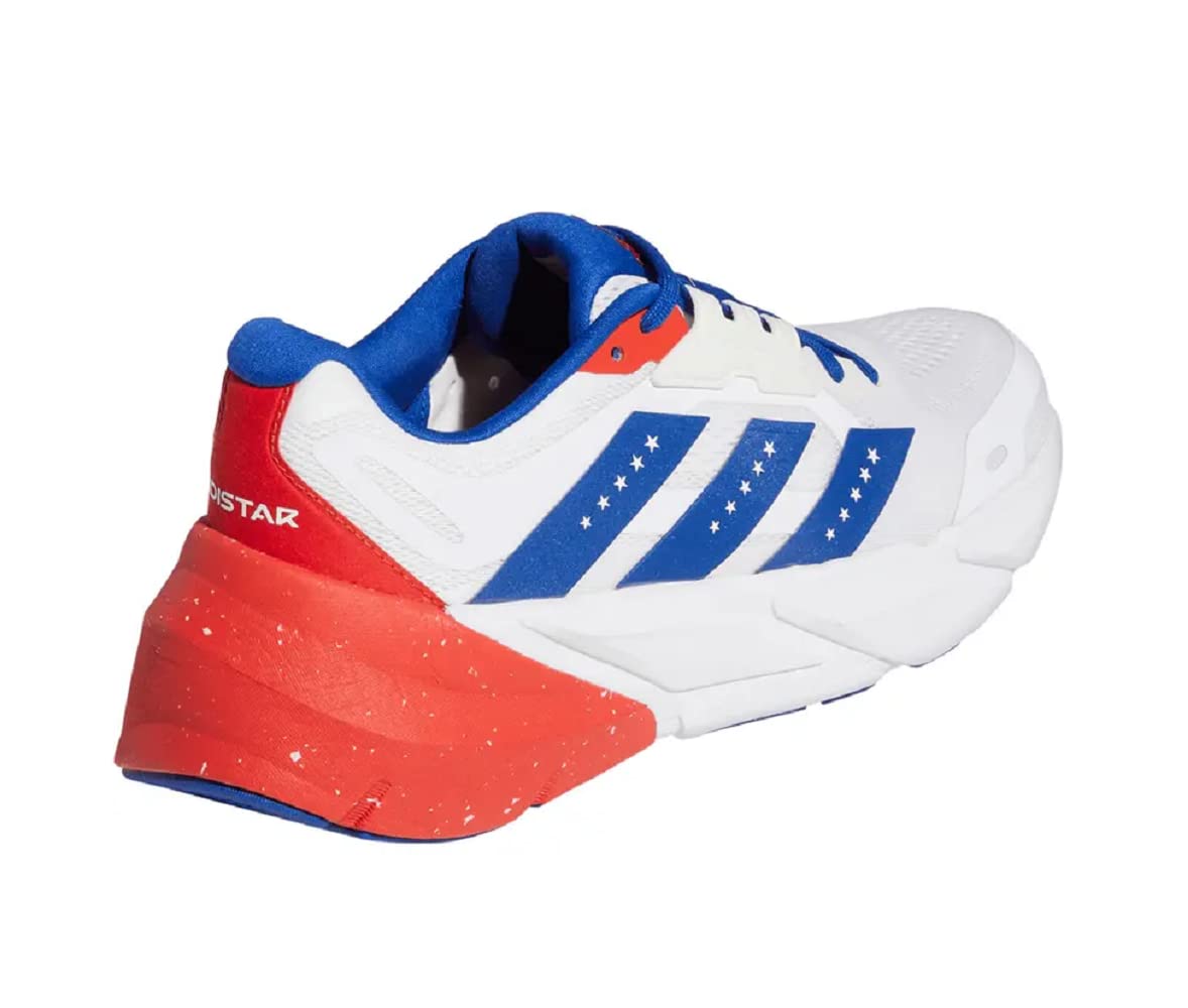 adidas Women's Adistar Peachtree Road Race, Cloud Red White Blue HQ9805, 8.5