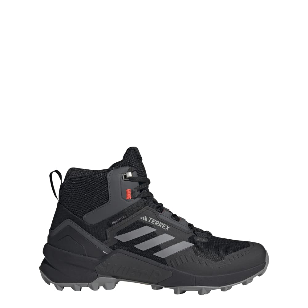 adidas Terrex Swift R3 Mid Gore-TEX Hiking Shoes Men's, Black, Size 7