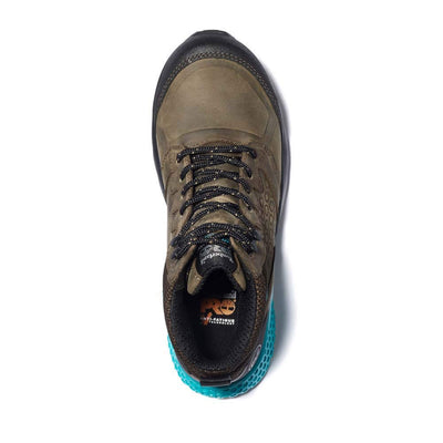 Timberland PRO Women's Reaxion Athletic Hiker Work Shoe Industrial Boot 8.5 Brown/Blue