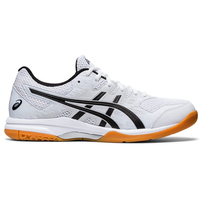 ASICS Men's GEL-Furtherup Volleyball Shoes, 10.5, WHITE/BLACK