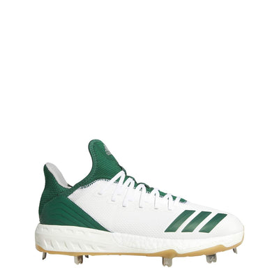 adidas Icon 4 Cleat - Mens Baseball White/Dark Green