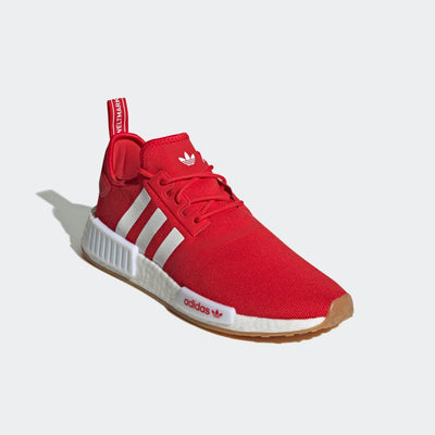 adidas Mens NMD R1 Lace Up Sneakers Shoes Casual - Red - Size 11.5 M