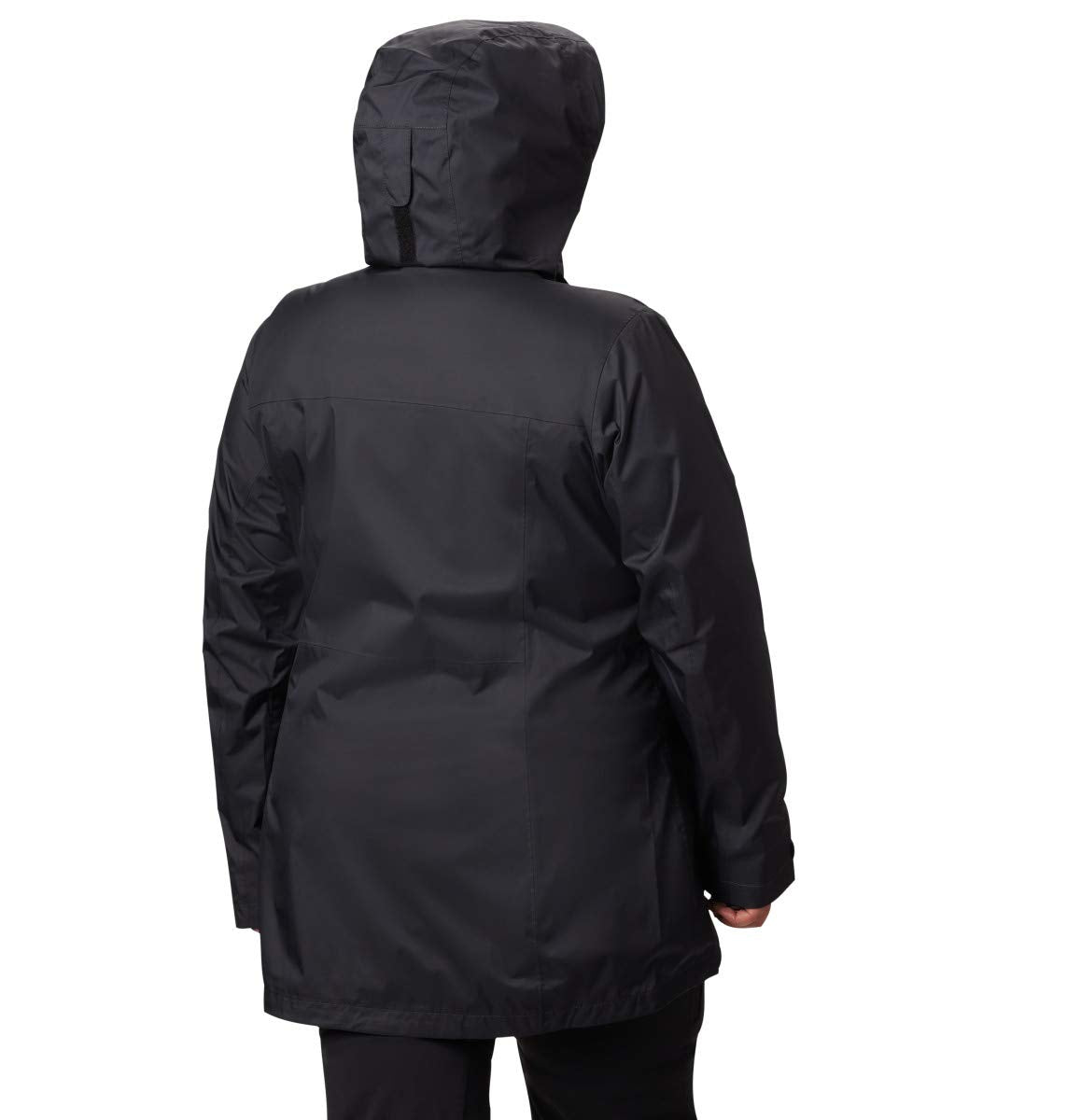 Columbia Women's Plus Size Splash A Little II Jacket, Black, 3X