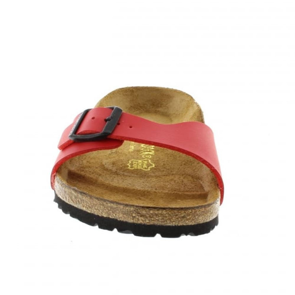 Birkenstock Womens Madrid Red Cherry Birko-Flor Sandals 36 EU