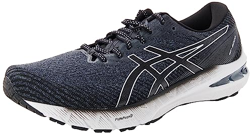 ASICS Men's GT-2000 10 Running Shoes, 8, Black/White