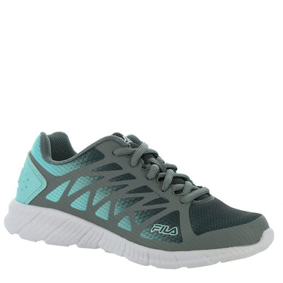 Fila Women's, Memory Fantom 6 Running Shoe 8 Castlerock/Monument/Aruba Blue