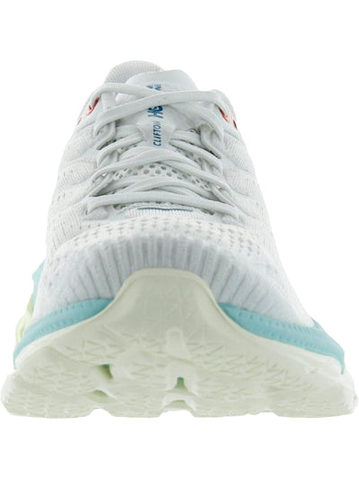 HOKA ONE ONE Women's Clifton Edge Road Running Shoe 8.5 Blanc De Blanc/Blue Tint