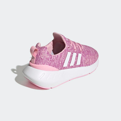 adidas Unisex-Child Swift Run 22 Sneaker 4 Big Kid True Pink/White/Vivid Pink