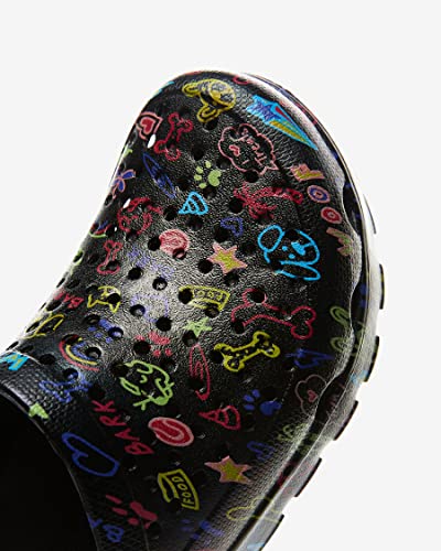 Skechers Foamies FootstepsOodles of Doodles Womens Slip On 9 BM US BlackMulti