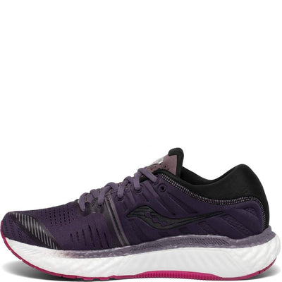 Saucony Women's Hurricane 22, Dusk/Berry, 7.5 Medium