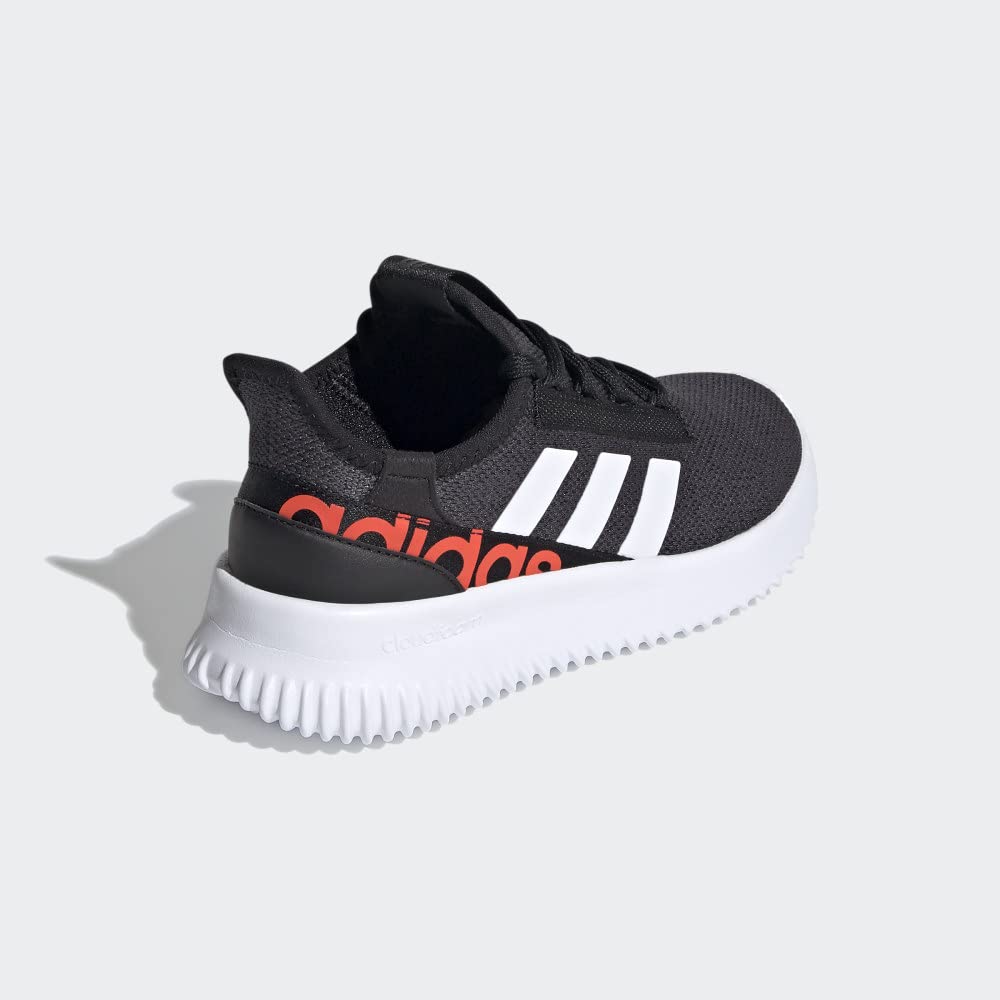 adidas Kids' Kaptir 2.0 Running Shoe 6 Big Kid Black/White/Solar Red