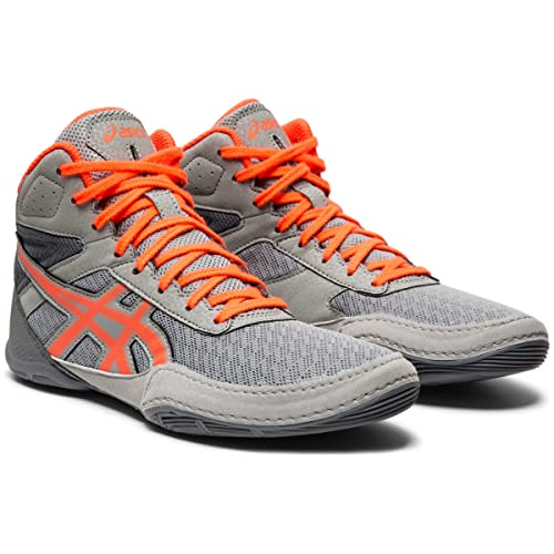 ASICS Matflex 6 Gs Wrestling Shoes 020Grey/Flashcoral 13