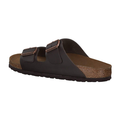 BIRKENSTOCK Men's Open-Back Mules, Brown, 10 Narrow