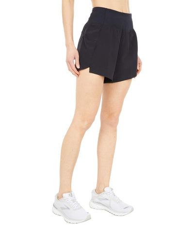 Brooks Chaser 5" Shorts 8-10 Black