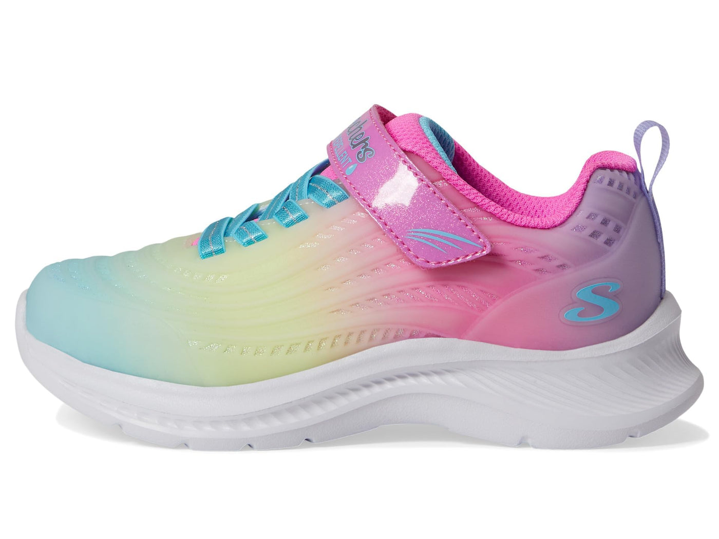 Skechers Girls' Jumpsters 2.0 Blurred Dream 12.5 Little Kid Pink/Multi