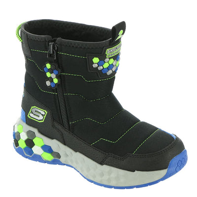 Skechers Boy's Mega-Craft 2.0-Cubobreeze Sneaker 2.5 Big Kid Black-lime