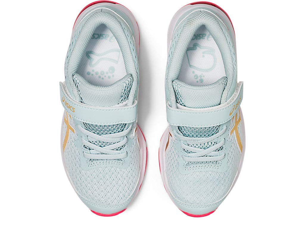 ASICS Girl's GT-1000 10 PS (Toddler/Little Kid) Aqua Angel/Champagne 2 Little Kid M