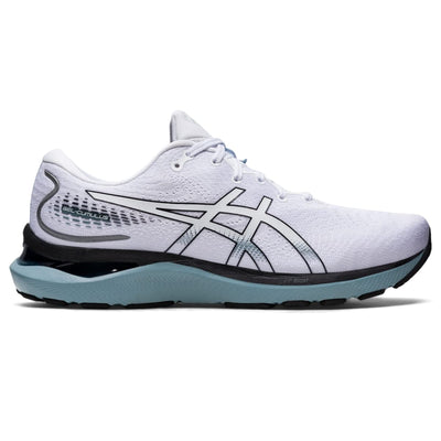 ASICS Men's Gel-Cumulus 24 Running Shoes 7.5 White/Black