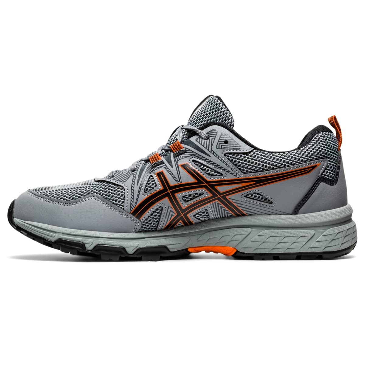 ASICS Men's Gel-Venture 8 Running Shoes, 7, Sheet Rock/Habanero