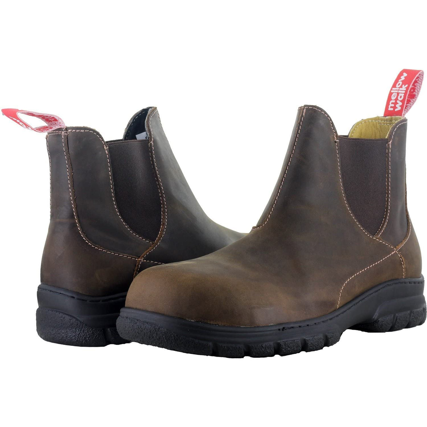 Women's Maddie 446128BRN Metal-FreeSafety Shoe 6 Brown