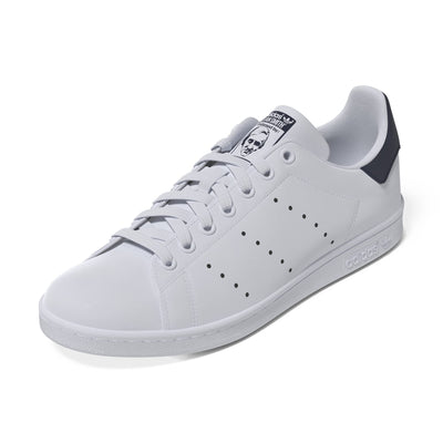 adidas Originals Men's Stan Smith Gymnastics Shoe, FTWR White FTWR White Collegiate Navy, 8.5