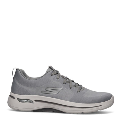 Skechers Performance Go Walk Arch Fit Moon Shadows Womens Oxford 105 BM US Grey