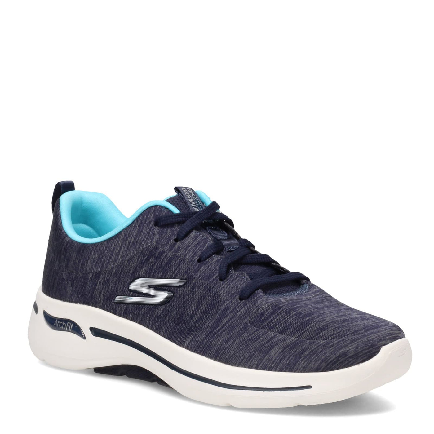 Skechers Performance Go Walk Arch Fit Moon Shadows Womens Oxford 9 BM US Navy