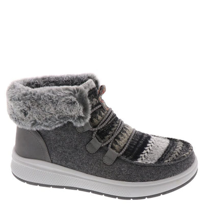 Skechers Bobs Skipper WaveCozy Posh Womens Boot BM US Charcoal