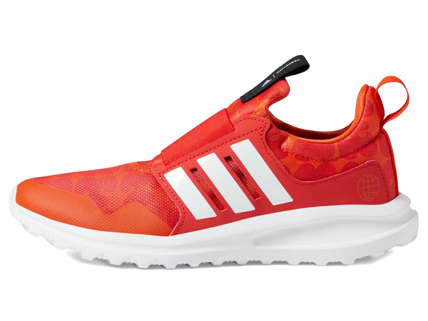 adidas Girl's Activeride 2.0 (Little Kid/Big Kid) Collegiate Orange/White/Lush Red 7 Big Kid M