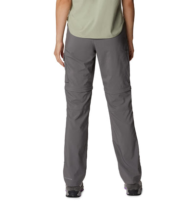 Columbia Women's Silver Ridge Utility Convertible Pant, City Grey, 12