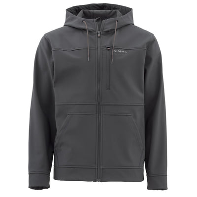 Simms Rogue Fleece Hoody, Water Resistant Sweatshirt Large Raven