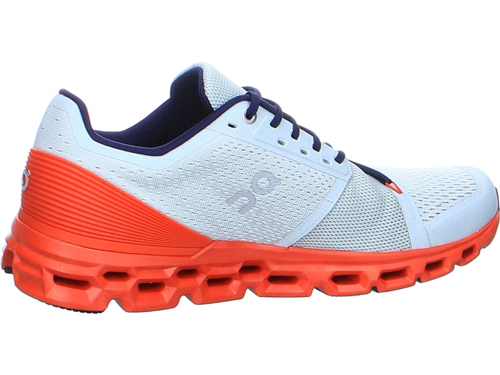 ON Running Men's Cloudstratus Running Sneaker (Mineral/Rust, Numeric_9_Point_5)