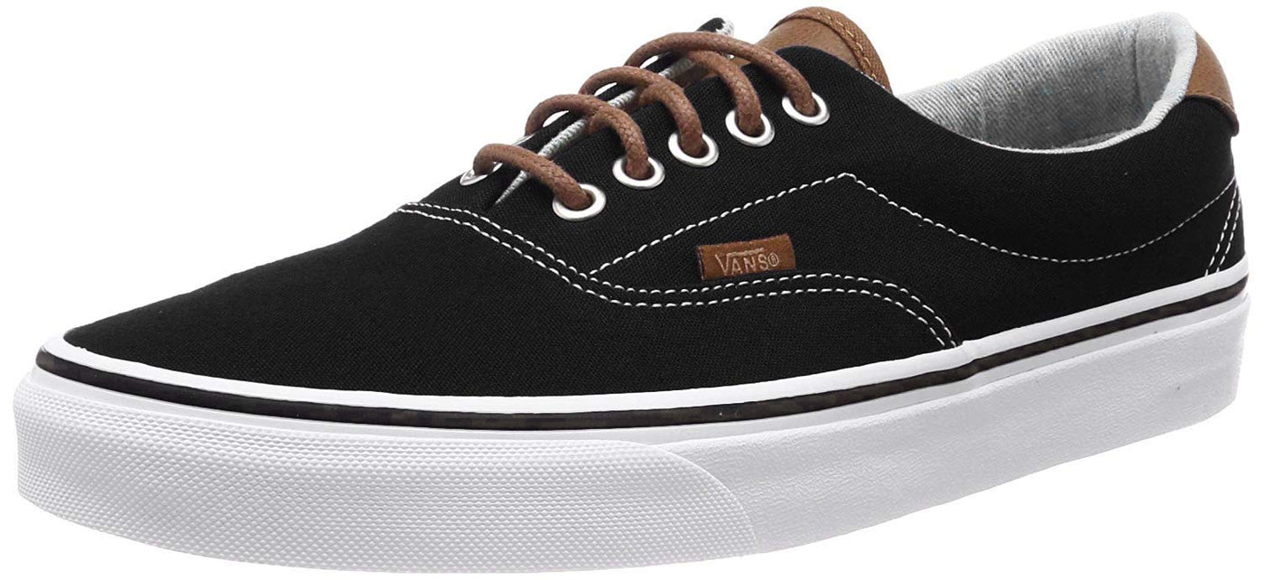 Vans Men's Low-Top Sneakers, Black / Acid Denim, 10