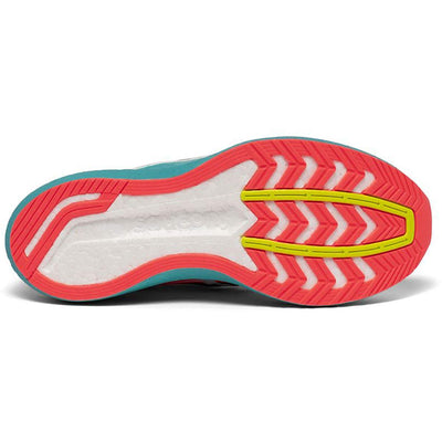 Saucony Women's Endorphin Speed, White/Multi, 11 Medium