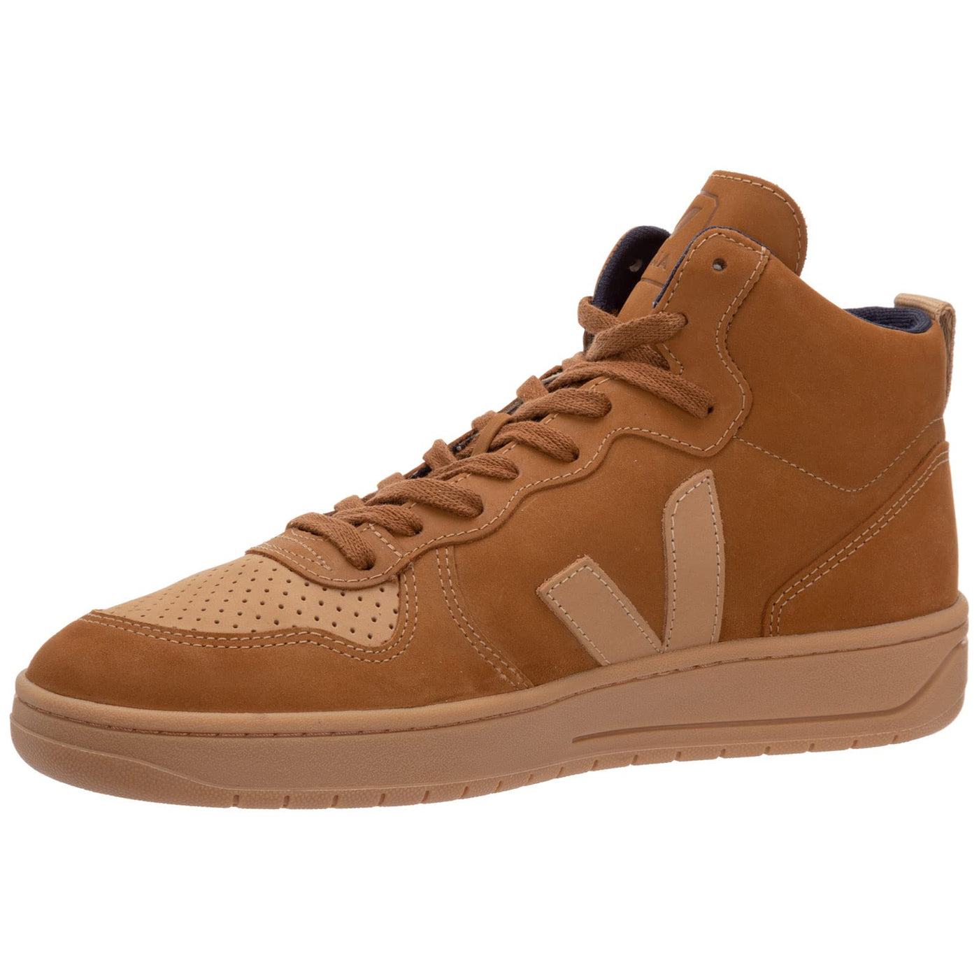 Veja Men V-15 high-top Sneakers Marrone 9 US