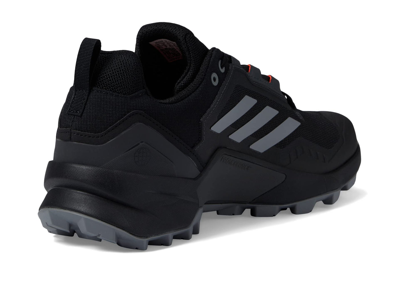 adidas Men's Terrex Swift R3 Hiking Shoes, Core Black/Grey Three/Solar Red - 9.5