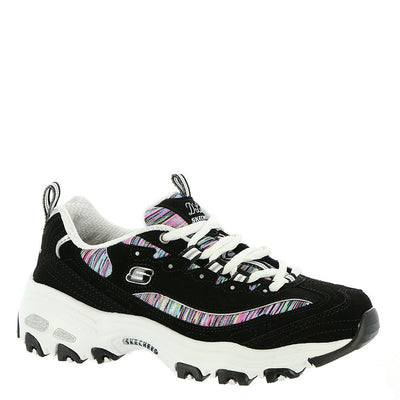 Skechers Womens Dlites Interlude 8 Black/Multi