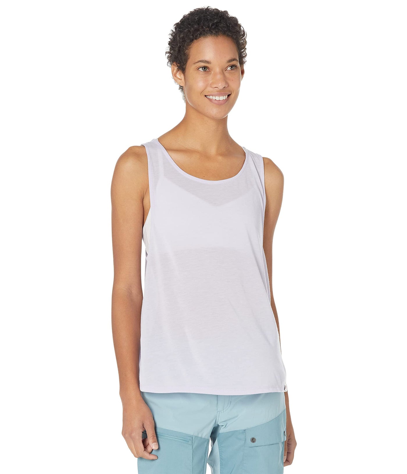 Fjällräven High Coast Loose Tank Top Pastel Lavender MD