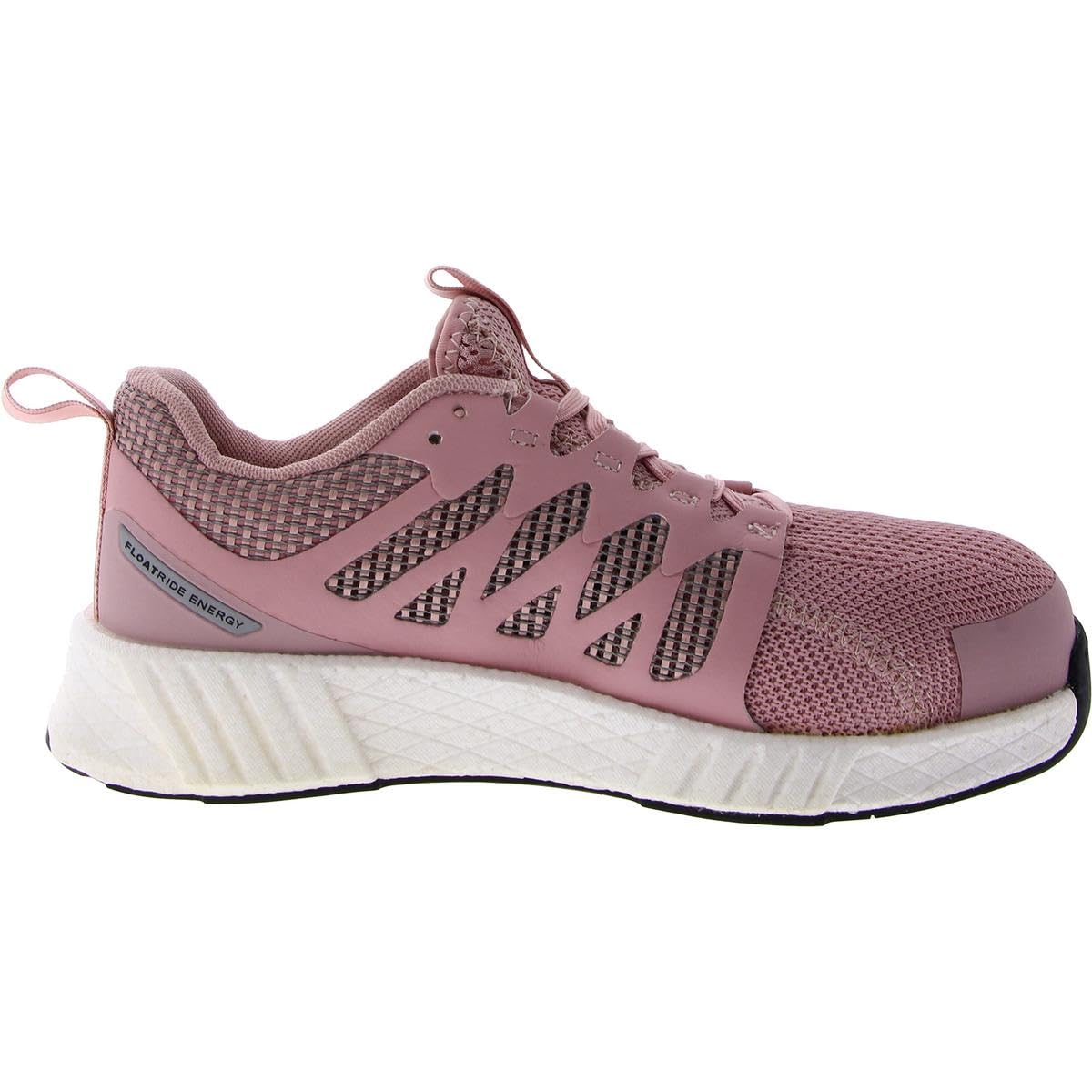 Reebok Women's Fusion Flexweave Safety Toe Athletic Work Shoe Industrial & Construction 9 Pink