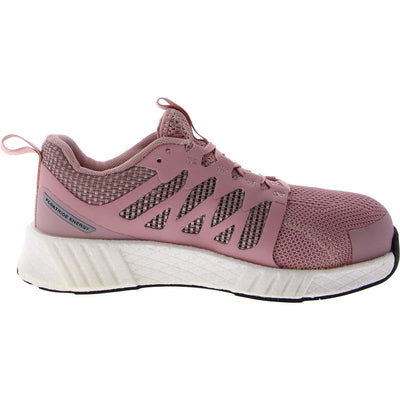 Reebok Women's Fusion Flexweave Safety Toe Athletic Work Shoe Industrial & Construction 9 Pink