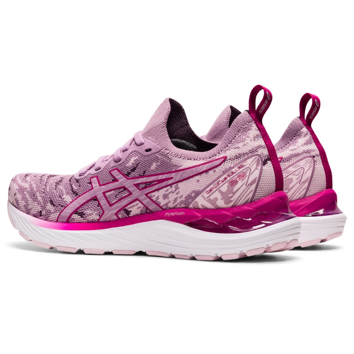 ASICS Women's Gel-Cumulus 23 Mesh Knit Running Shoes, 8, Barely Rose/ROSEQUARTZ