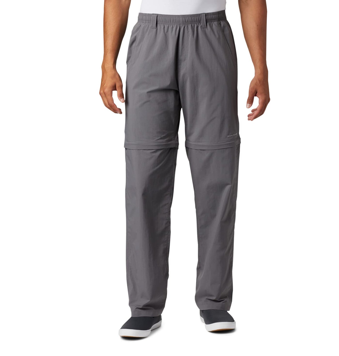 Columbia Men's Backcast Convertible Pant Medium/30" Inseam City Grey