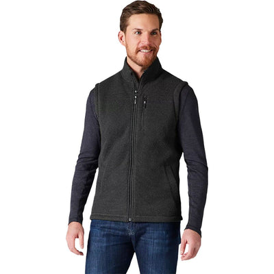 Hudson Trail Fleece Vest - Men's, Dark Charcoal, M