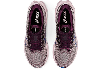 ASICS Women's NOVABLAST 2 LE Running Shoes 12 Deep Plum/Barely Rose