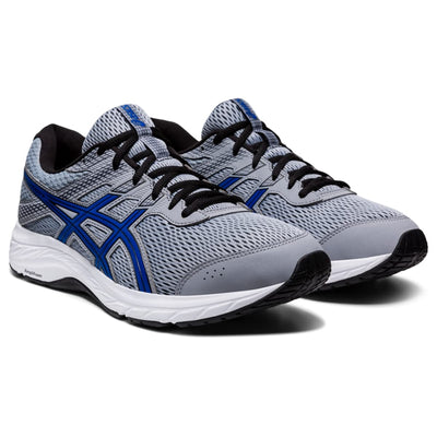 ASICS Men's Gel-Contend 6 Running Shoes, 14, Sheet Rock/ASICS Blue