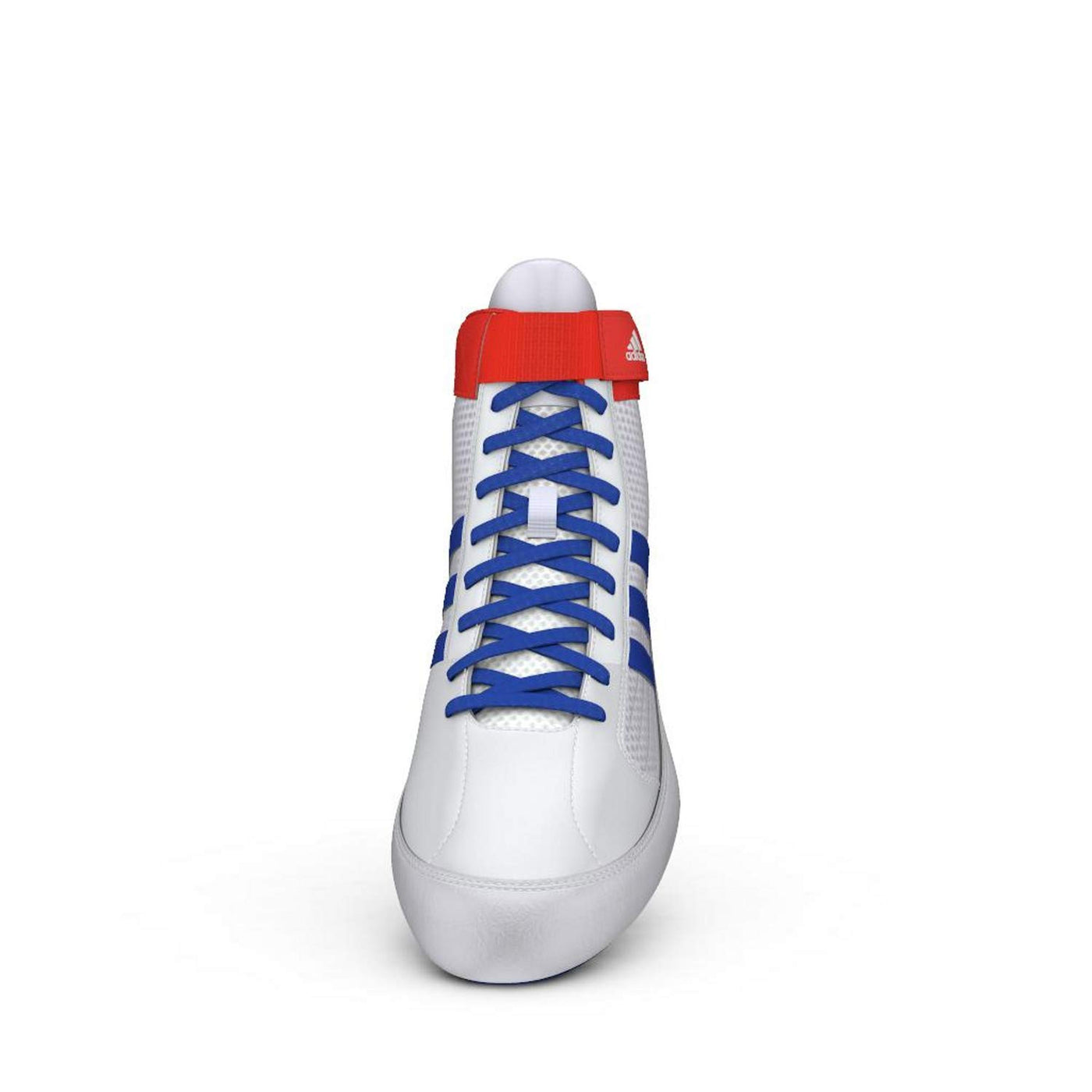 adidas Kids' HVC Wrestling Shoe 11 Little Kid White/Royal Blue